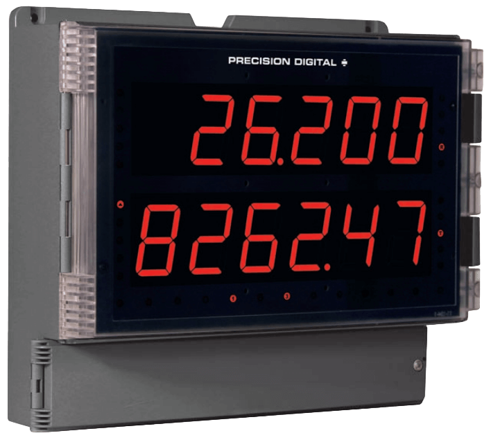 Precision Digital Helios Flow Rate/Totalizer, PD2-6200/6300